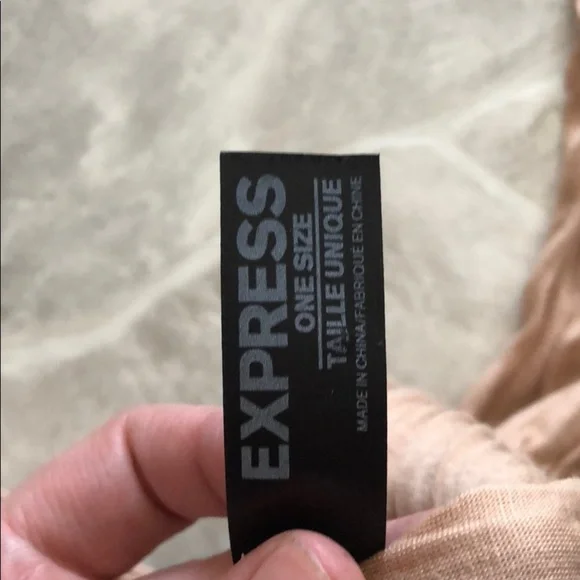 Express brown sequins shiny sparkly infinity scarf - Picture 4 of 4